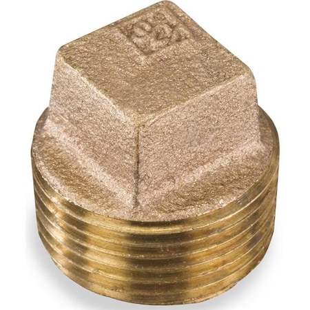 Smith-Cooper Smith-Cooper International 883210668 0.75 in. Bronze Lead Free Malleable Square Head Plug 883210668